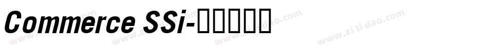 Commerce SSi字体转换